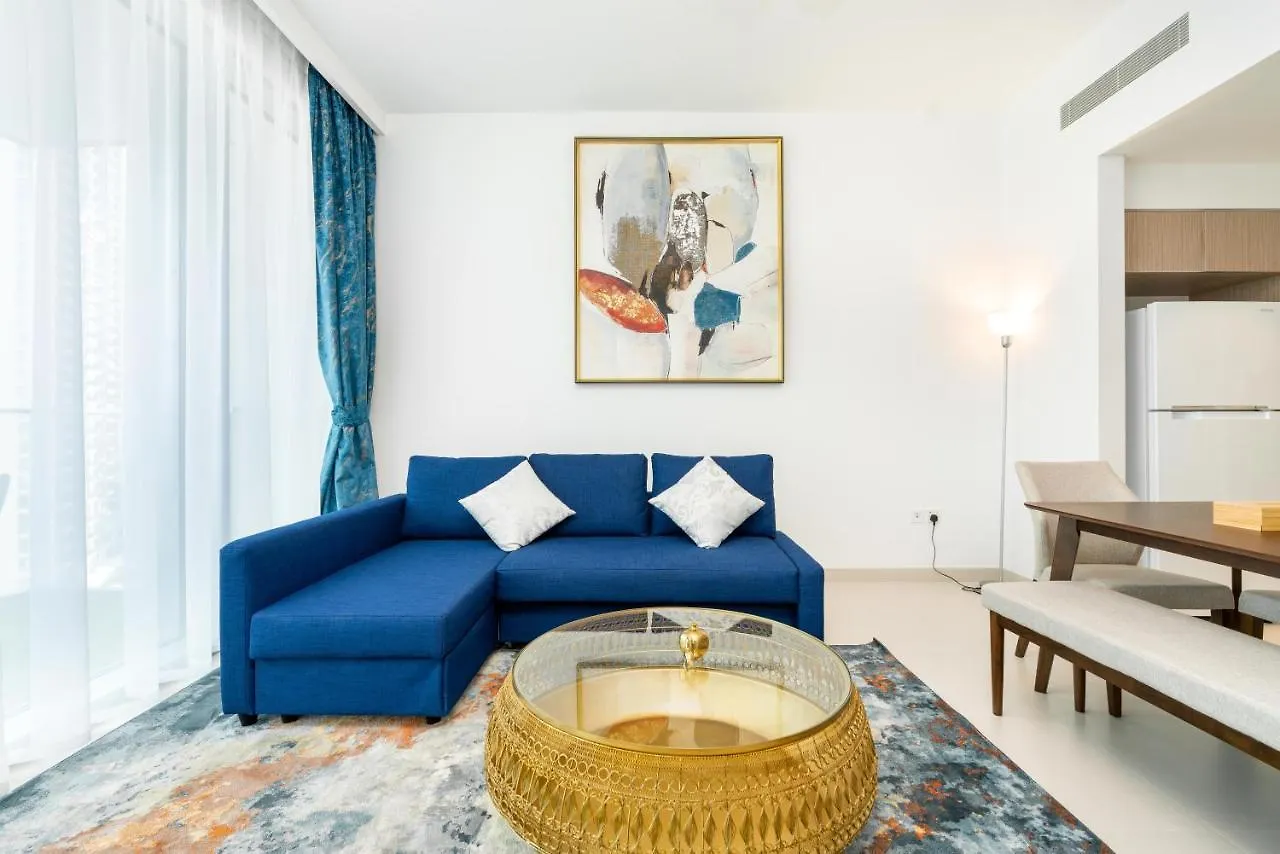 Lux Bnb The Grand Creek Harbor Views Dubai Apartment